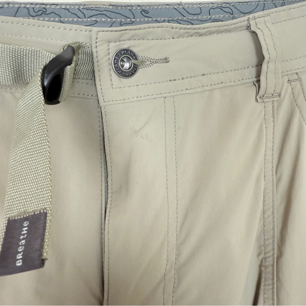 PRANA men’s stretch zion hiking pants | size 35x30 | Tan - Picture 5 of 11